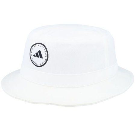 Adidas - Vit bucket Hatt - Womens Cotton White Bucket @ Hatstore