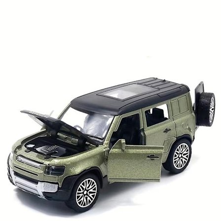 Simulering Legering Bilmodell 1:36 Skala Fire Åpne Dører Barn Leker Suv Bil Gutt Off Road Lekebil Skrivebordsornament Julebursdagsgave