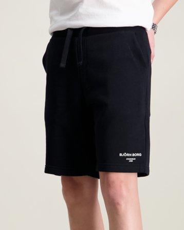 Björn Borg BORG ESSENTIAL 1 SWEATSHORTS Svart Shorts Kille - Kids Brand Store