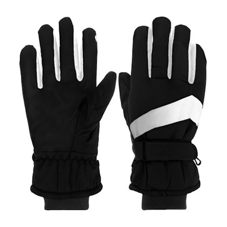 Skihandsker til mænd, vandtætte, termiske handsker med touchscreen-kompatibilitet | Skridsikre handsker til skiløb, vandring og mountainbiking