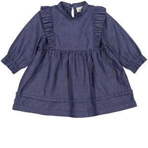 Kids - MarMar Copenhagen Dark Denim Blue Denim Dress 68 cm - Dresses - 68 cm - Blue