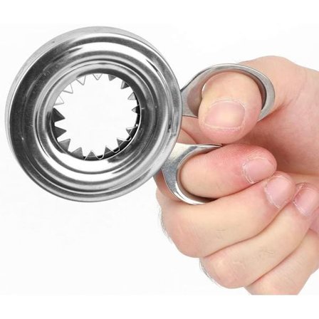 10,5*6,5 Ruostumaton teräs kananmunaleikkuri Keitetty kananmunan avaaja Munaleikkuri Munasakset Kuorenpoistaja-