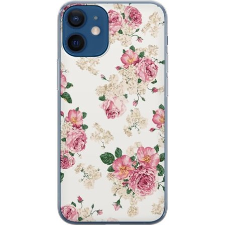 Kompatibelt Mobilskal till Apple Apple iPhone 12 Retro Blommor