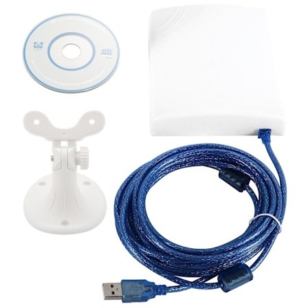 150Mbps Hög Gain Antenn 14dbi 5m Kabel Trådlös USB Adapter Utomhus Vattentät Lång Räckvidd WiFi Re