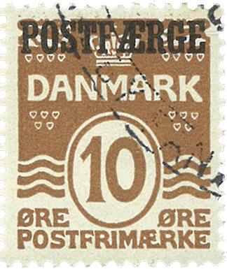 Danmark 1930 - Postfærgemærke AFA 12 - Stemplet