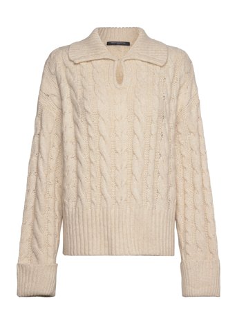 Kyla Sparkle Ls Jumper Cream French Connection