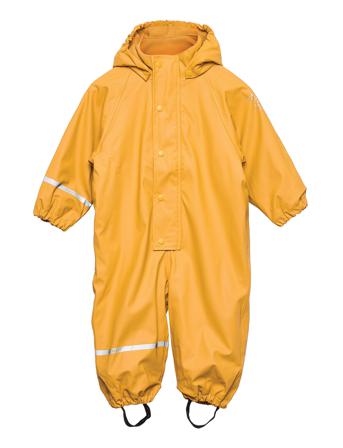Rainwear Suit -Solid, W.fleece Yellow CeLaVi