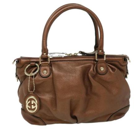 Gucci Vintage, Pre-owned Handbags Bruin, Dames, Maat:ONE Size