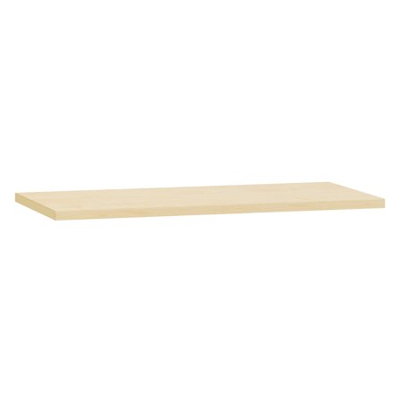 Deckplatte für Rollladenschrank STUDIO, 1002 x 422 x 29 mm, Laminat Birke