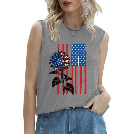 Ärmlös Damblus Vintage Cami