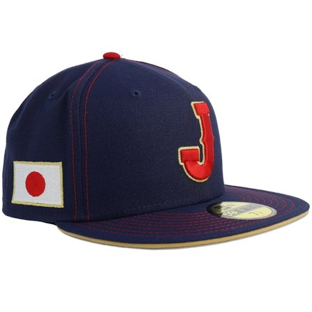 New Era - Blau Fitted Cap - World Baseball Classic Japan 26 59FIFTY Navy Fitted @ Hatstore