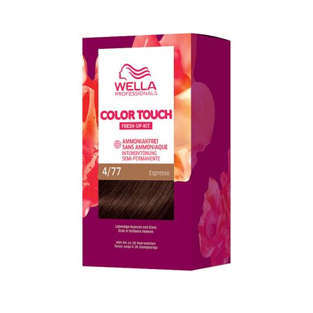 Wella Professionals Color Touch Pure Naturals Espresso 4/77, Hår, Hårfarve, Toningsfarve