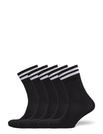 ZEBDIA | 5-Pk Tennis Socks With Stripes | 35-38