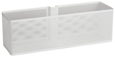 Elfa 333090 Meshkorg vit 435x144x136 mm, Garderobsinredning