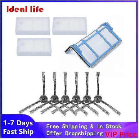 Ilife Zaco V3 V3s V5 V5s V5s Pro Suodatin Sivuharja