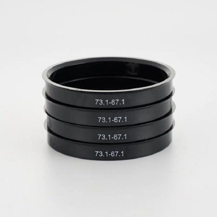 Hub Centric Ring Bilhjul Bore Center Hub Ring 73.1 67.1 74.1 72.6 til 63.3 63.4 64.1 66.1 67.1 66.6 72.6 Hjul Hub Center Ringe