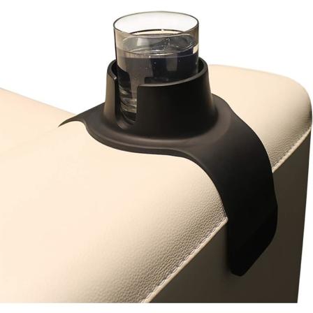 CouchCoaster - Ultimate Cupin pidike sohvallesi, Jet Black