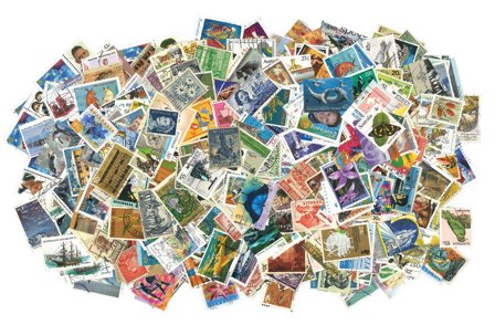 Australien - Frimærkepakke - 2000 forskellige stemplede frimærker