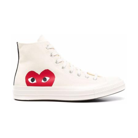 Comme des Garçons High-Top Sneakers , Wit , Dames , Maat: 36 EU