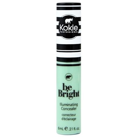 Kokie Be Bright Illuminating Concealer Color Correct - Green
