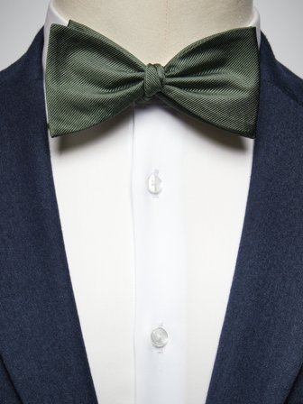 John Henric Men's Olivgrüne Fliege Size Self-tied