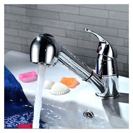 Köksblandare med utdragbar dusch 360 Ho svängbar kökskran