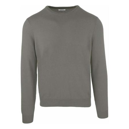 Malo Malo Gray Wool Sweater Grå, Herre