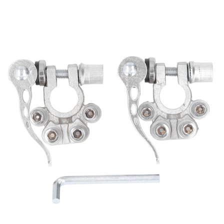 Batterikontakter i koppar för bil – snabbkoppling, universell för bil, husvagn, husbil, släpvagn, lastbil