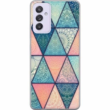 Samsung Galaxy A82 5g Genomskinligt Skal Mandala Triangles