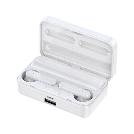 S20 Hörlurar LED Digital Display Solid Color Trådlösa Bluetooth-hörlurar med brusreducering