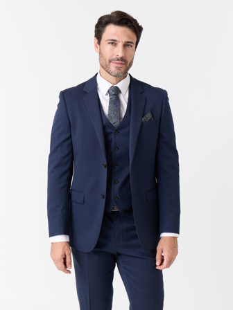 MATCH - Donato Dario blazer - Mario Conti - Str. B254 - Herre - Blazere - Blå - 98% ull 2% elastan