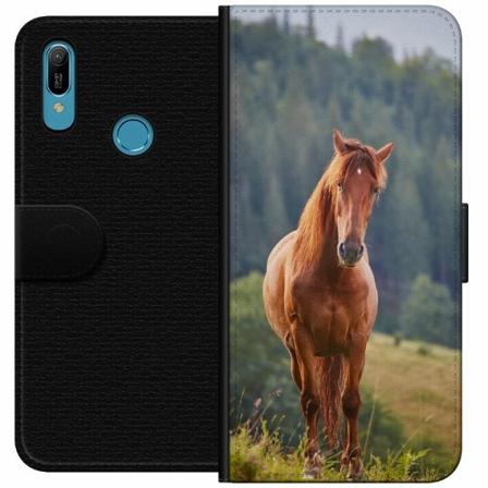 Huawei Y6 (2019) Plånboksfodral Hästar