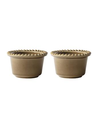 Daria 12 Cm Bowl Stonware 2-Pack Home Tableware Bowls Breakfast Bowls Ruskea PotteryJo