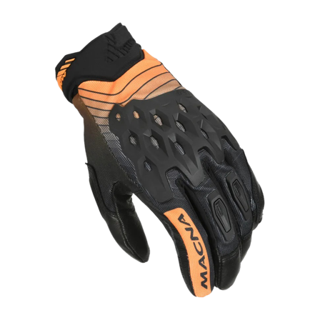 Motocyklové Rukavice Macna Tanami Černá/Oranžová S