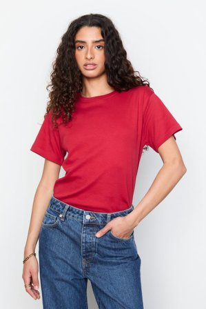 CAMILLA PIHL - Ember Tee - Red SizeXXL