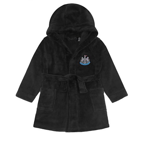 Newcastle United FC Baby Crest Fleece Morgonrock 0-6 Månader