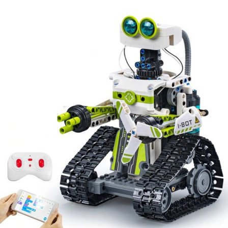RC Roboter Byggeblokker APP Programmering Fjernkontroll Robot Bil Klosser Leker