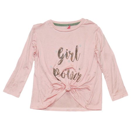 Långärmad topp med glitter tryck, 86/92