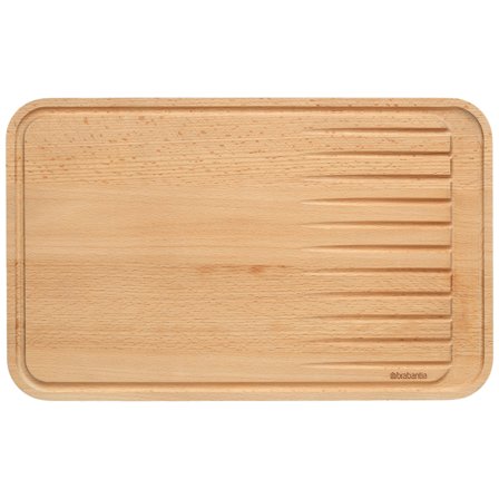 Brabantia Profile skärbräda för kött, bok | Matlagning > Köksknivar > Skärbrädor > Skärbräda | Bagaren och Kocken