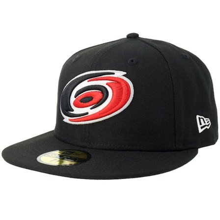 New Era - NHL Svart fitted Caps - Carolina Hurricanes 59FIFTY Black Fitted @ Hatstore