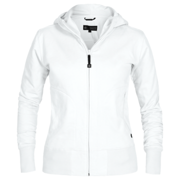 Huvtröja med zip Dam Texstar WC03