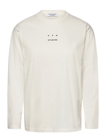 Cph Longsleeve 3 Cotton White White Copenhagen Studios