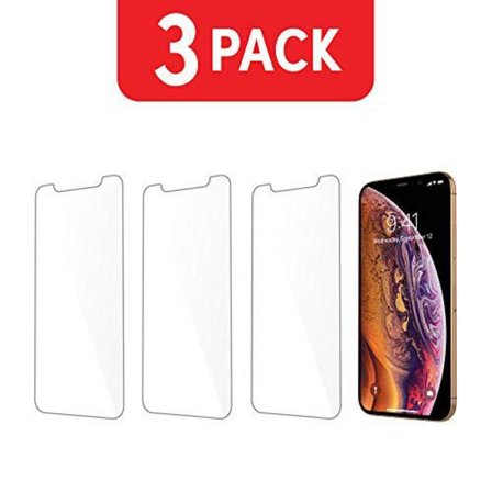 3 st hög kvalitet Härdat glas för iphone 11 pro max Transparent