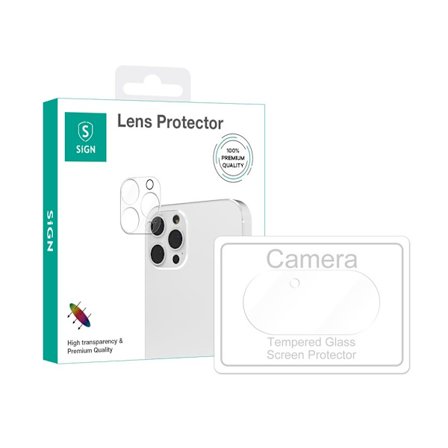 SiGN Lens protector in tempered glass for Google Pixel 10