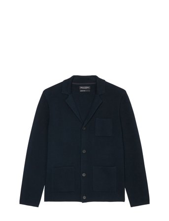 Marc O'Polo Cardigans Long Sleeve Marinblå