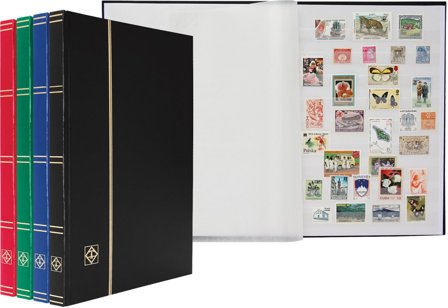 BASIC insticksbok - A4 - 32 hvide sider - tilfældige farver - Leuchtturm