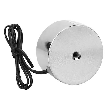 DC 12V/24V Rund Elektromagnet 20 kg/200 N 34*18 mm Solenoid Løfte Sugekop (DC12V)-FA-