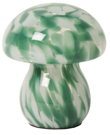 Au Maison Mushy Lampe Batteri Grønn-Hvit H16,5
