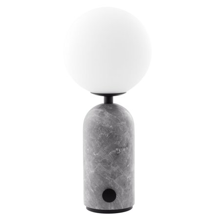 Globen lighting Torrano portabel bordslampa, grey marble | Inredning > Lampor > Portabla lampor | Bagaren och Kocken