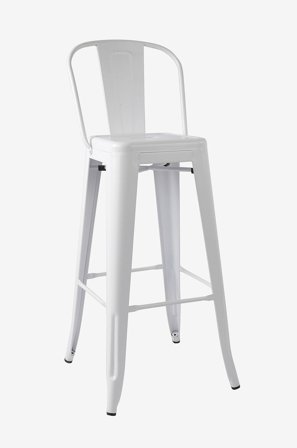 Tusent - Barchair France 2-pakning - Hvit - Barstoler & -krakker - Fra Homeroom
